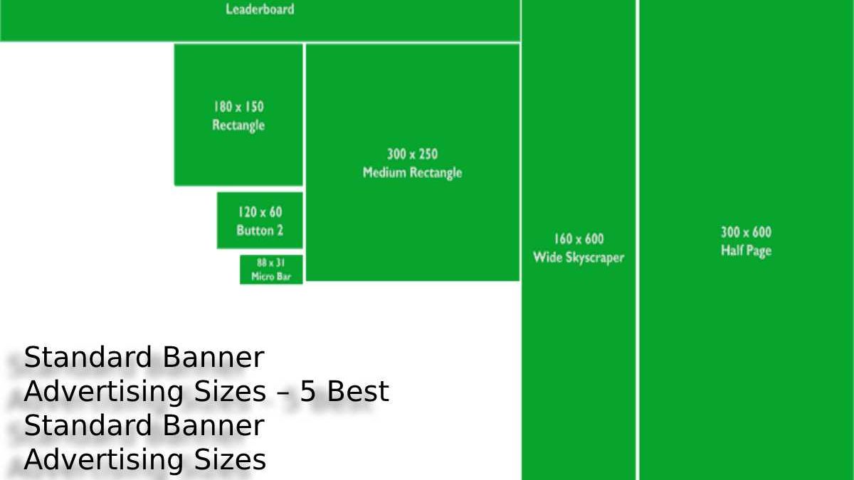 Standard Banner Advertising Sizes – 5 Best Standard Banner Advertising Sizes