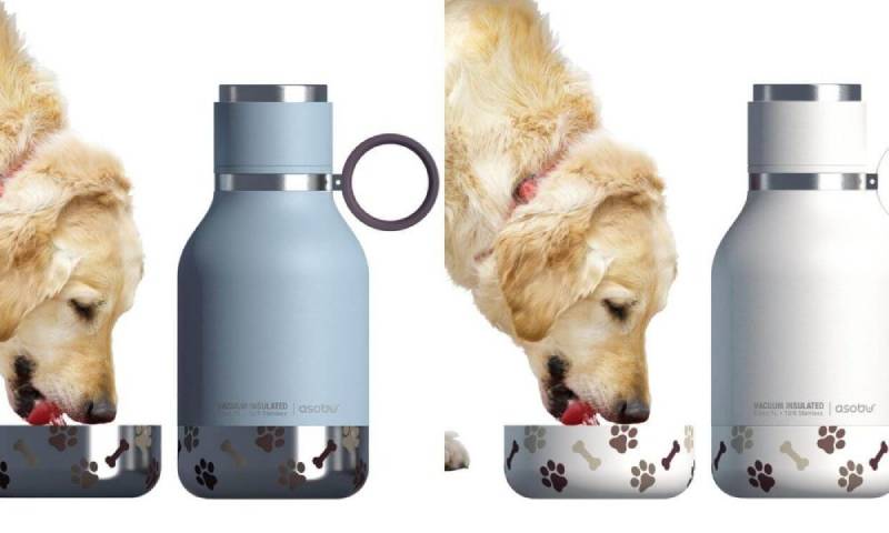 Dog Owners Favorite Gift_ Asobu Dog Water Bottle and Bowl