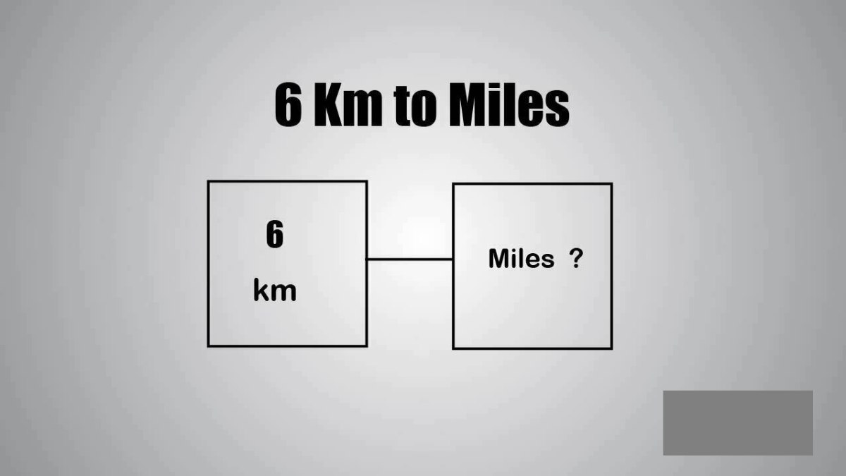 6km To Miles [Convert 6 Km to Mi]
