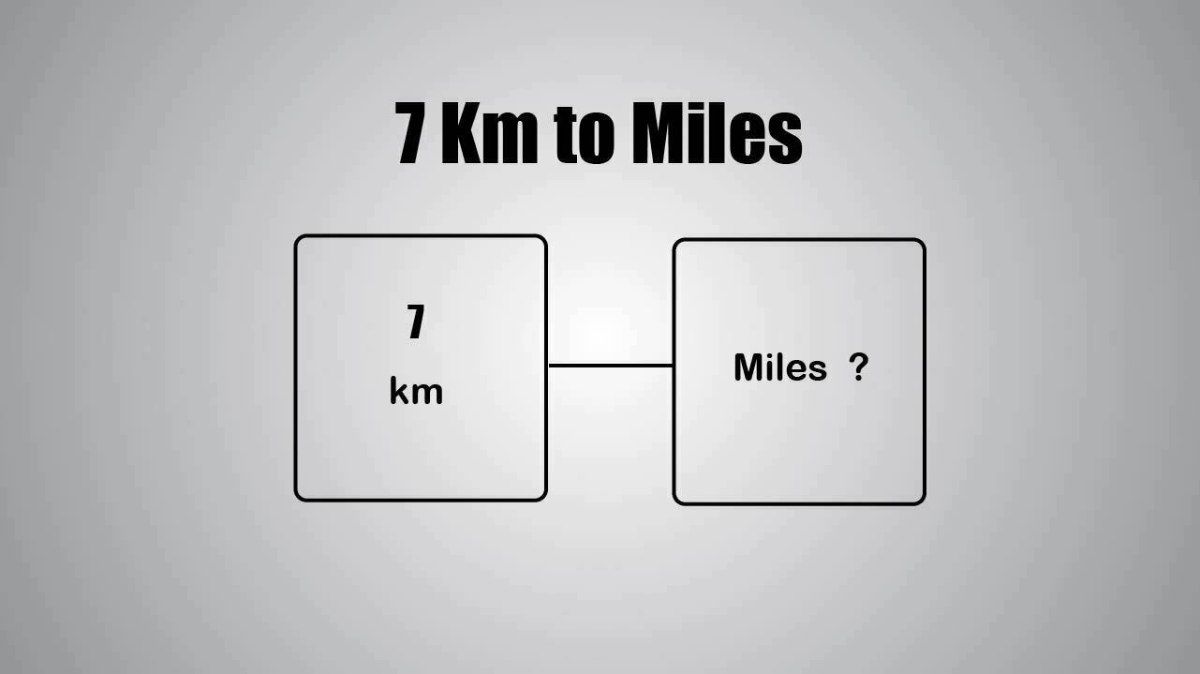7km To Miles [Convert 7 Km to Mi]