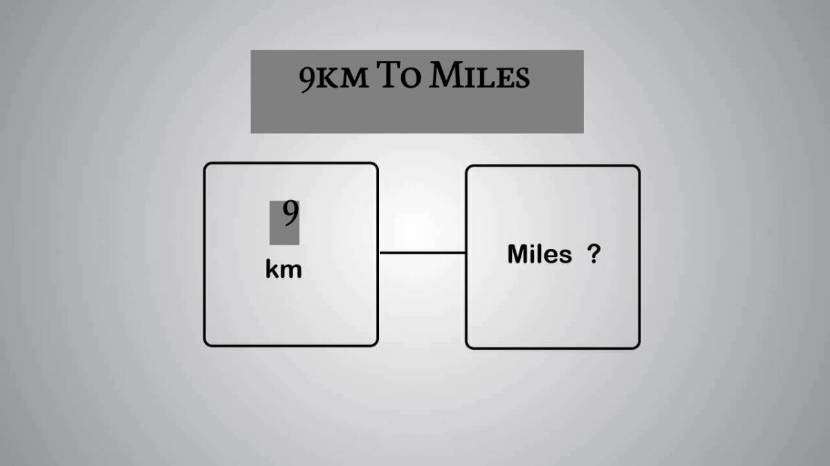 9 miles on sale km