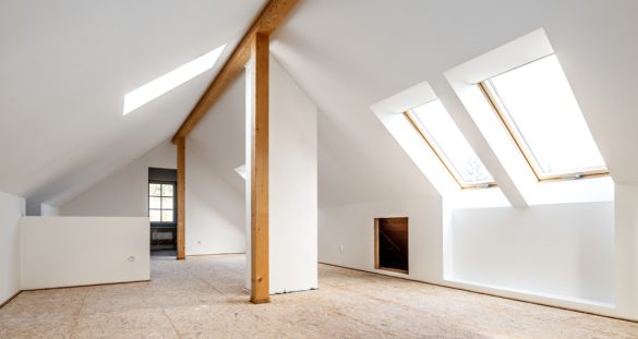 Converting,An,Old,Attic,Into,A,Light,Spacious,Living,Room