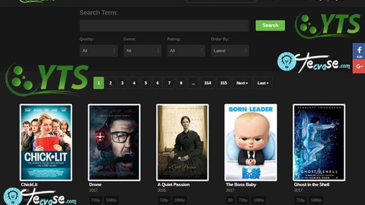 YTS Movies: The Official Home of YIFY Movies Torrent Download