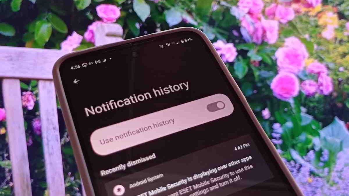 Android Notification History – Phone Settings, External Applications, and More
