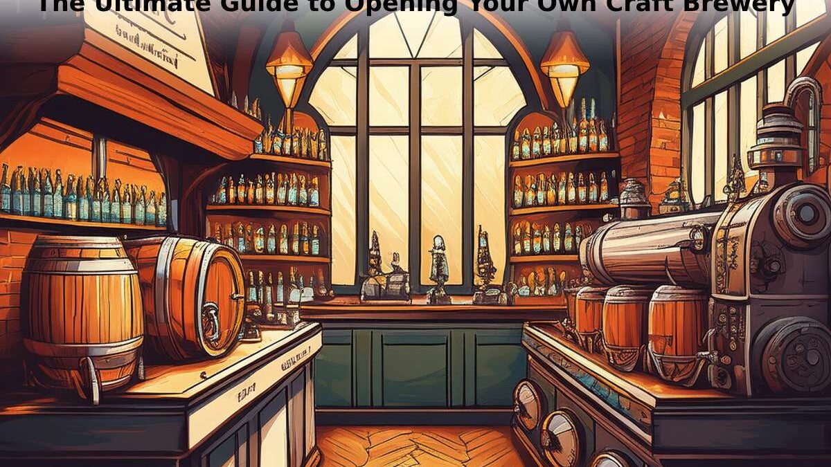 The Ultimate Guide to Opening Your Own Craft Brewery