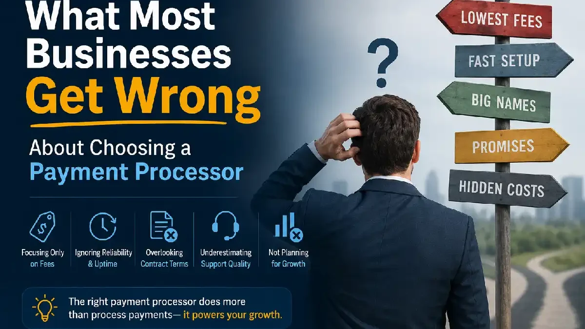 What Most Businesses Get Wrong About Payment Processors